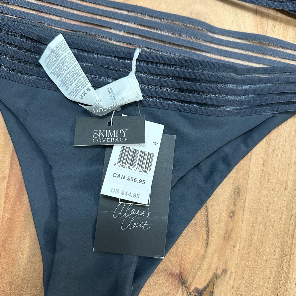 Rip curl gray bikini